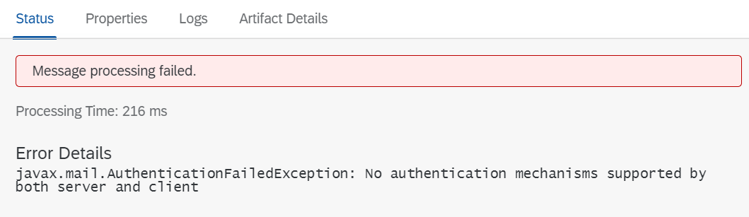 javax.mail.AuthenticationFailedException